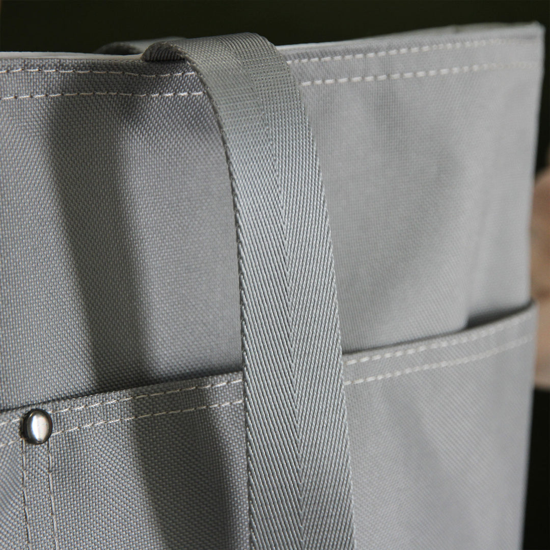 Wool + Wax Tote by Noodlehead in Grey - Bag Making Kit