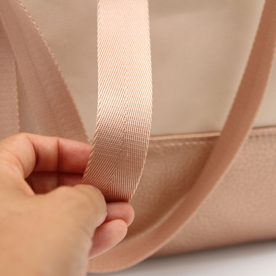 Wool + Wax Tote by Noodlehead in Rose Gold - Bag Making Kit