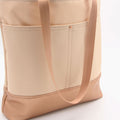 Wool + Wax Tote by Noodlehead in Rose Gold - Bag Making Kit
