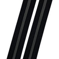 Black - #5 Gunmetal Nylon Coil Zipper Tape