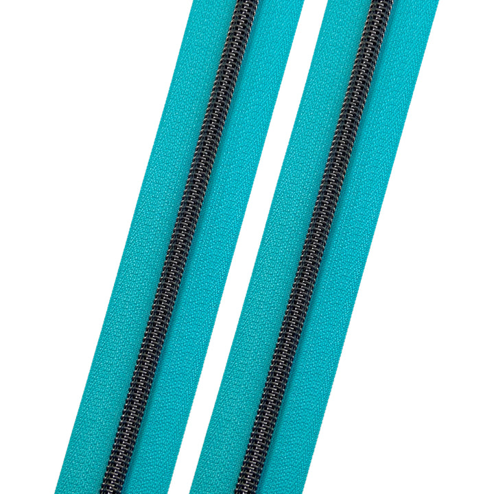 Caribbean - #5 Gunmetal Nylon Coil Zipper Tape