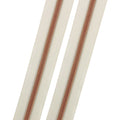 Ivory - #5 Rose Gold Nylon Coil Zipper Tape