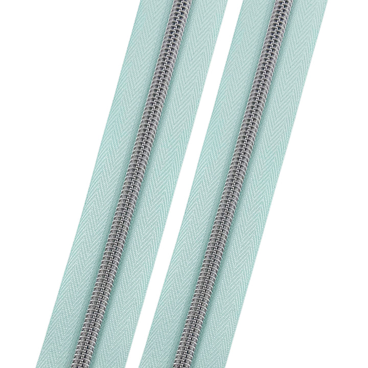 Mint Condition - #5 Silver Nylon Coil Zipper Tape