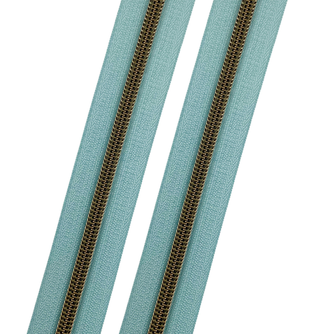 Misty Mountain - #5 Bronze Nylon Coil Zipper Tape