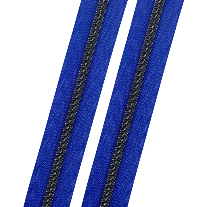 Sapphire - #5 Gunmetal Nylon Coil Zipper Tape