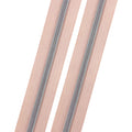Sweet Blush - #5 Silver Nylon Coil Zipper Tape
