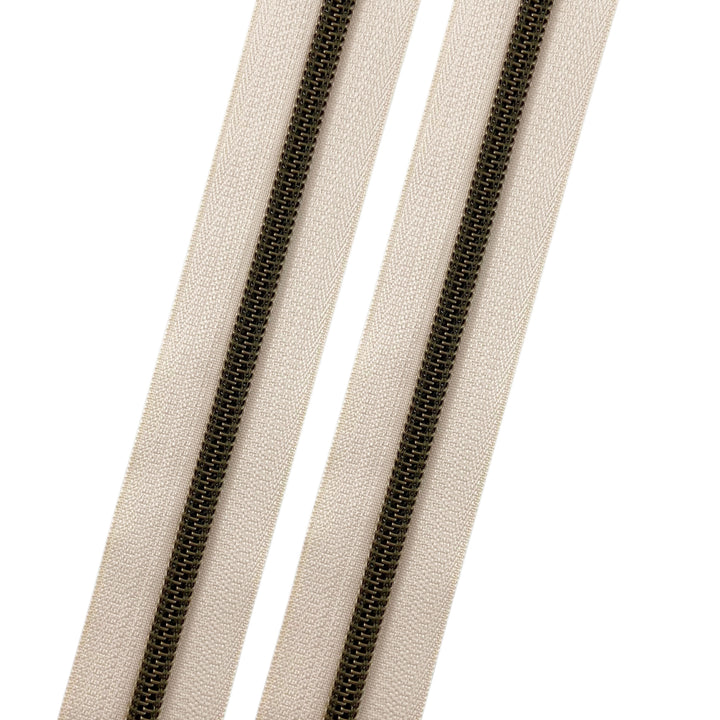 Timeless - #5 Bronze Nylon Coil Zipper Tape