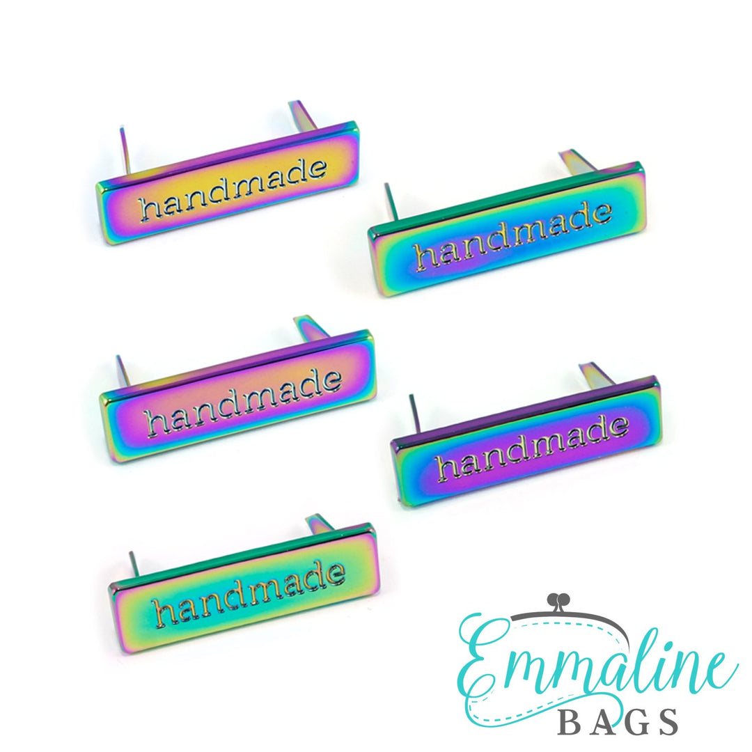 Metal Bag Label - Handmade