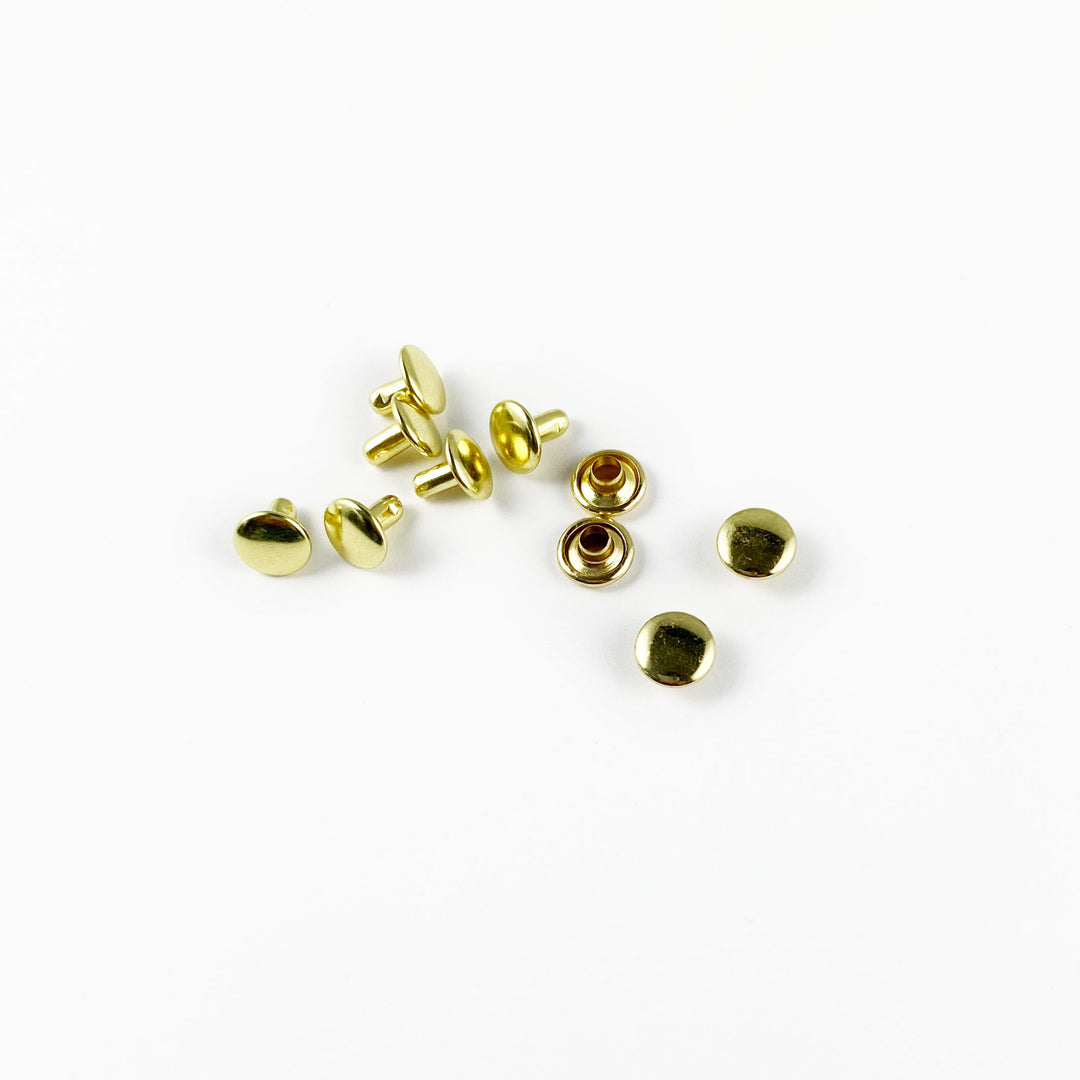 Double Cap Rivets - Large: 3/8 Double Cap Rivets - Large: 3/8