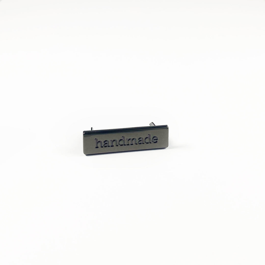 Metal Bag Label - Handmade