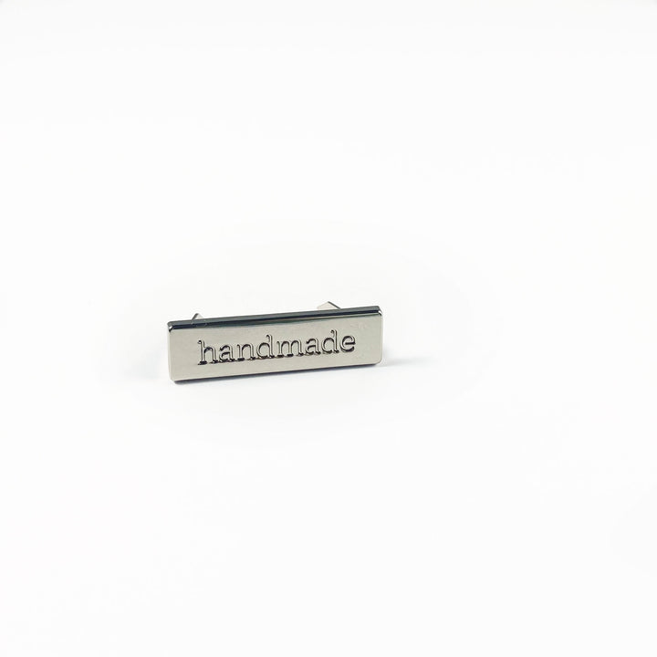 Metal Bag Label - Handmade