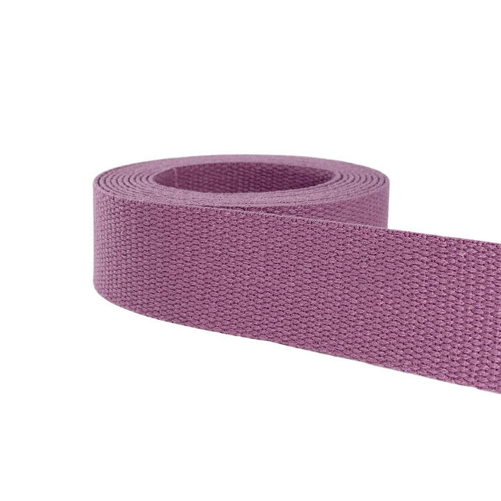 Mauve - Cotton Webbing