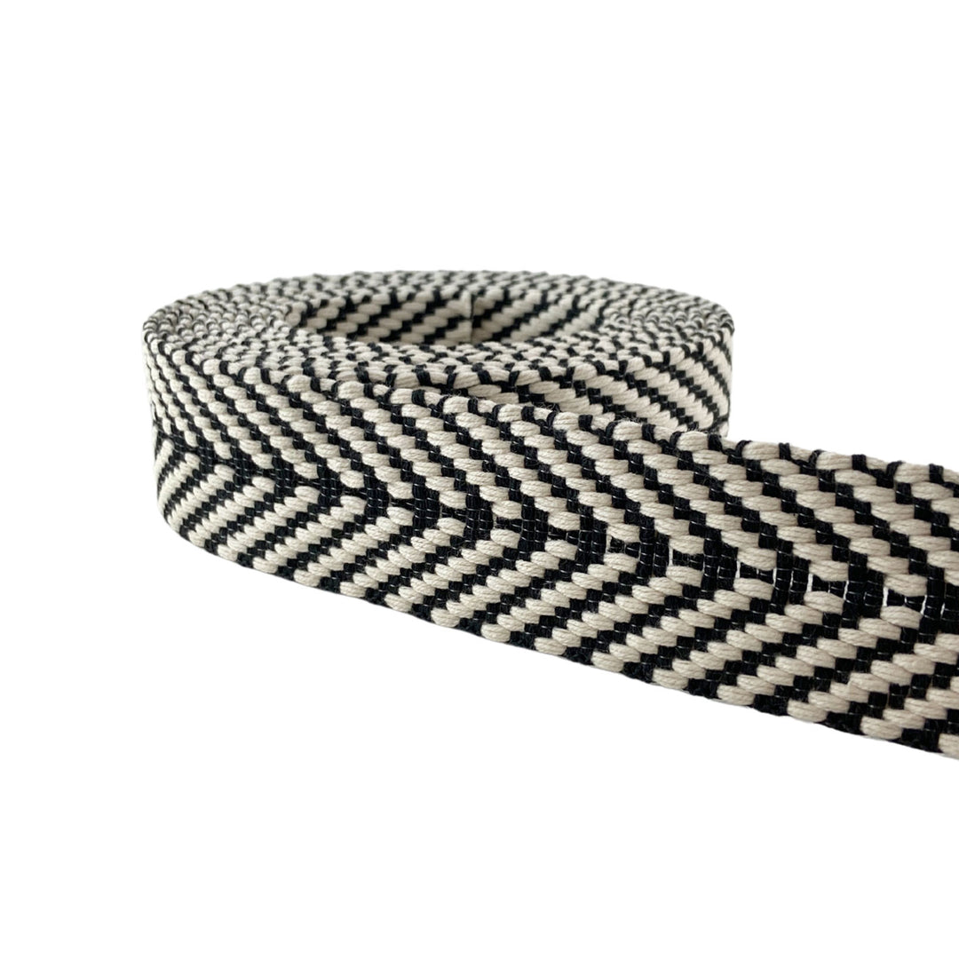 Salt & Pepper - Jacquard Webbing